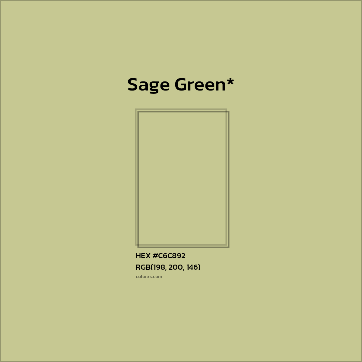 HEX #C6C892 Color Name, Color Code, Palettes, Similar Paints, Images