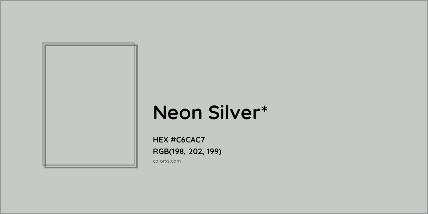HEX #C6CAC7 Color Name, Color Code, Palettes, Similar Paints, Images