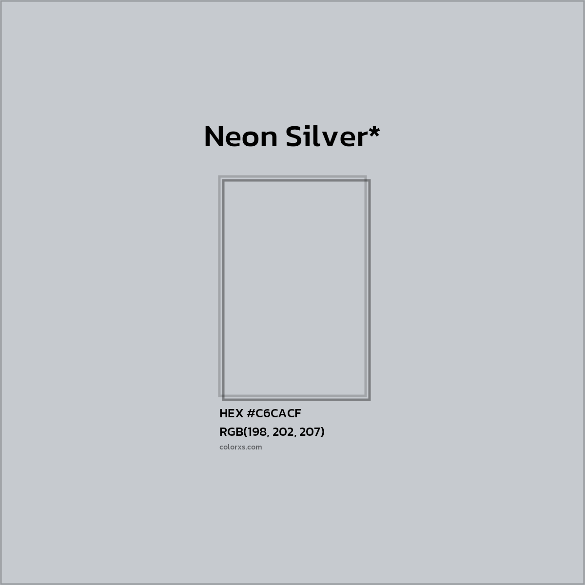 HEX #C6CACF Color Name, Color Code, Palettes, Similar Paints, Images