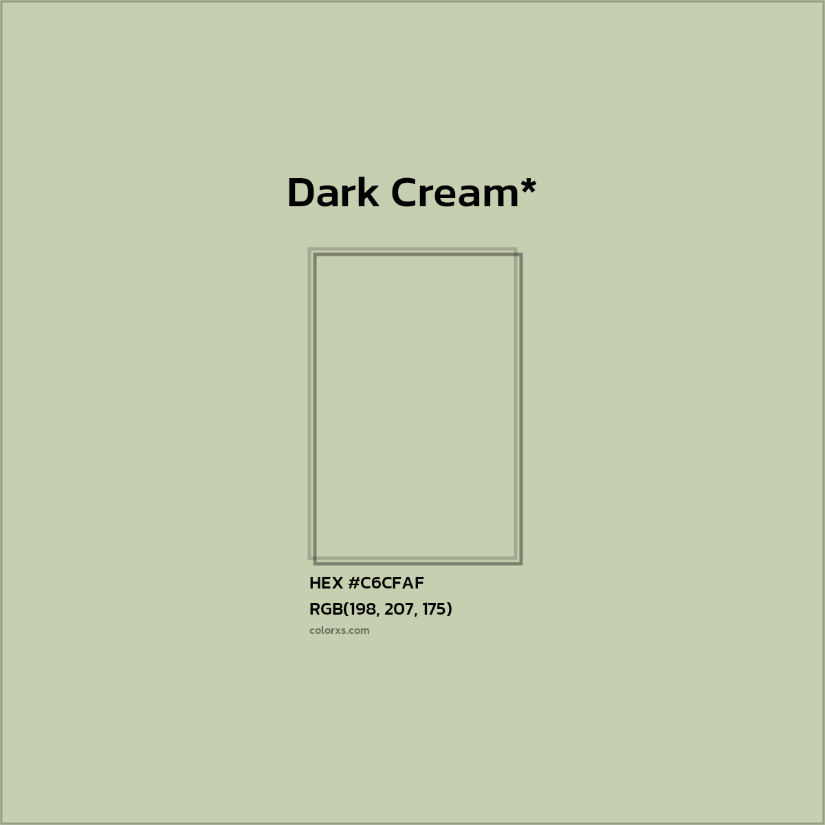 HEX #C6CFAF Color Name, Color Code, Palettes, Similar Paints, Images