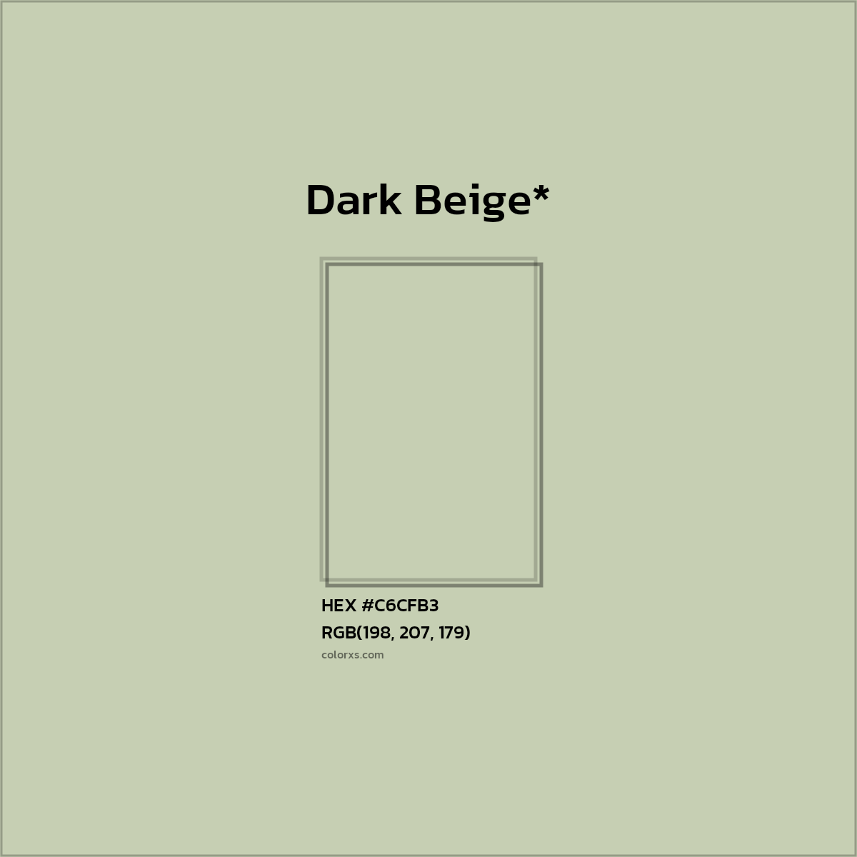 HEX #C6CFB3 Color Name, Color Code, Palettes, Similar Paints, Images