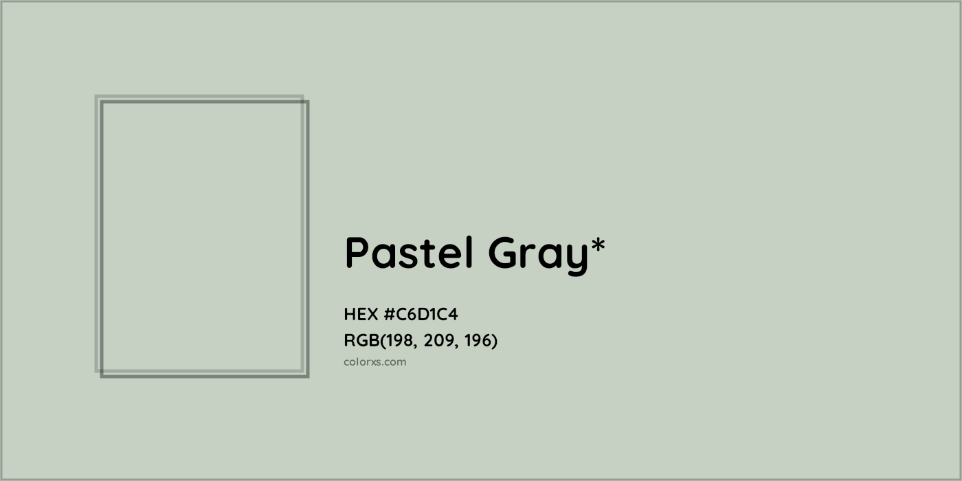 HEX #C6D1C4 Color Name, Color Code, Palettes, Similar Paints, Images