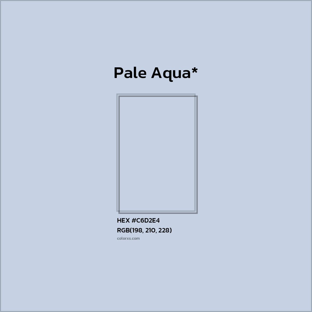 HEX #C6D2E4 Color Name, Color Code, Palettes, Similar Paints, Images