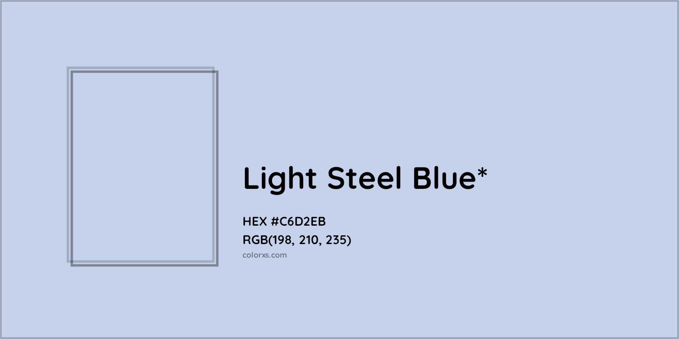 HEX #C6D2EB Color Name, Color Code, Palettes, Similar Paints, Images