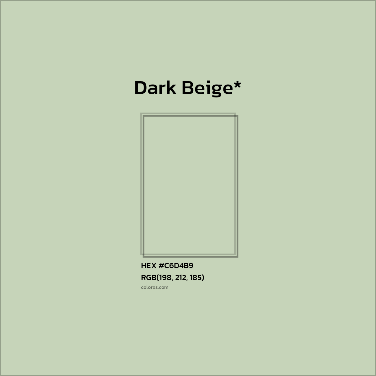 HEX #C6D4B9 Color Name, Color Code, Palettes, Similar Paints, Images