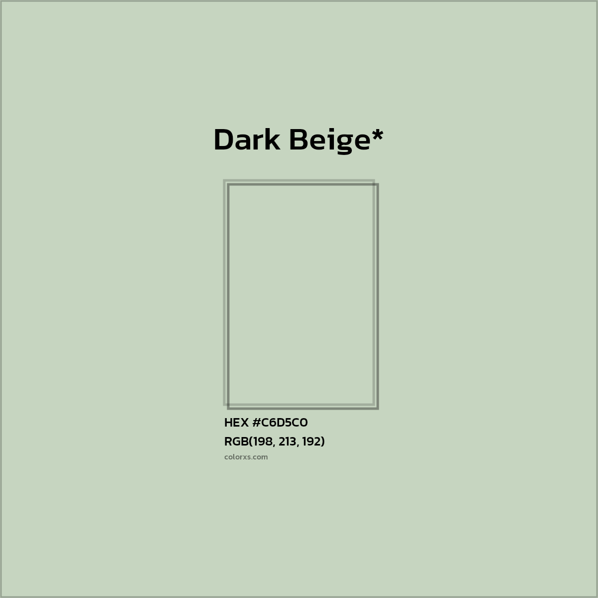 HEX #C6D5C0 Color Name, Color Code, Palettes, Similar Paints, Images