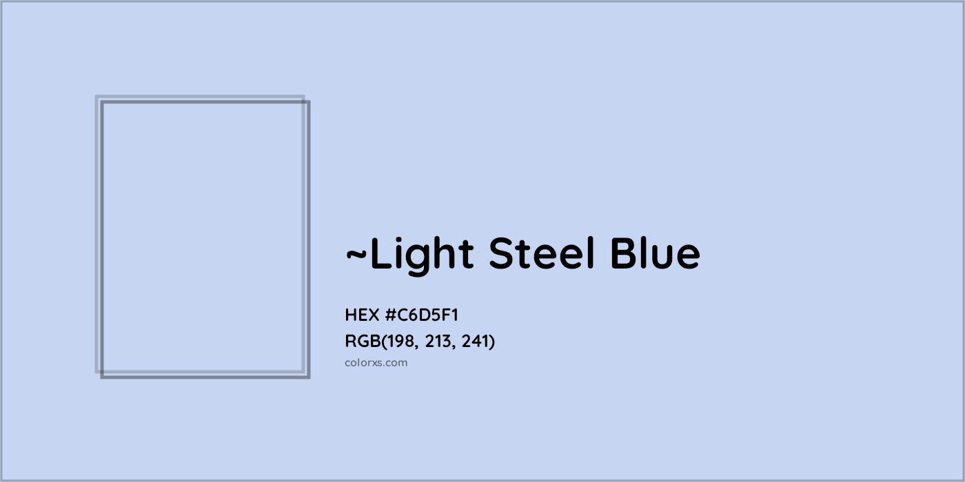 HEX #C6D5F1 Color Name, Color Code, Palettes, Similar Paints, Images