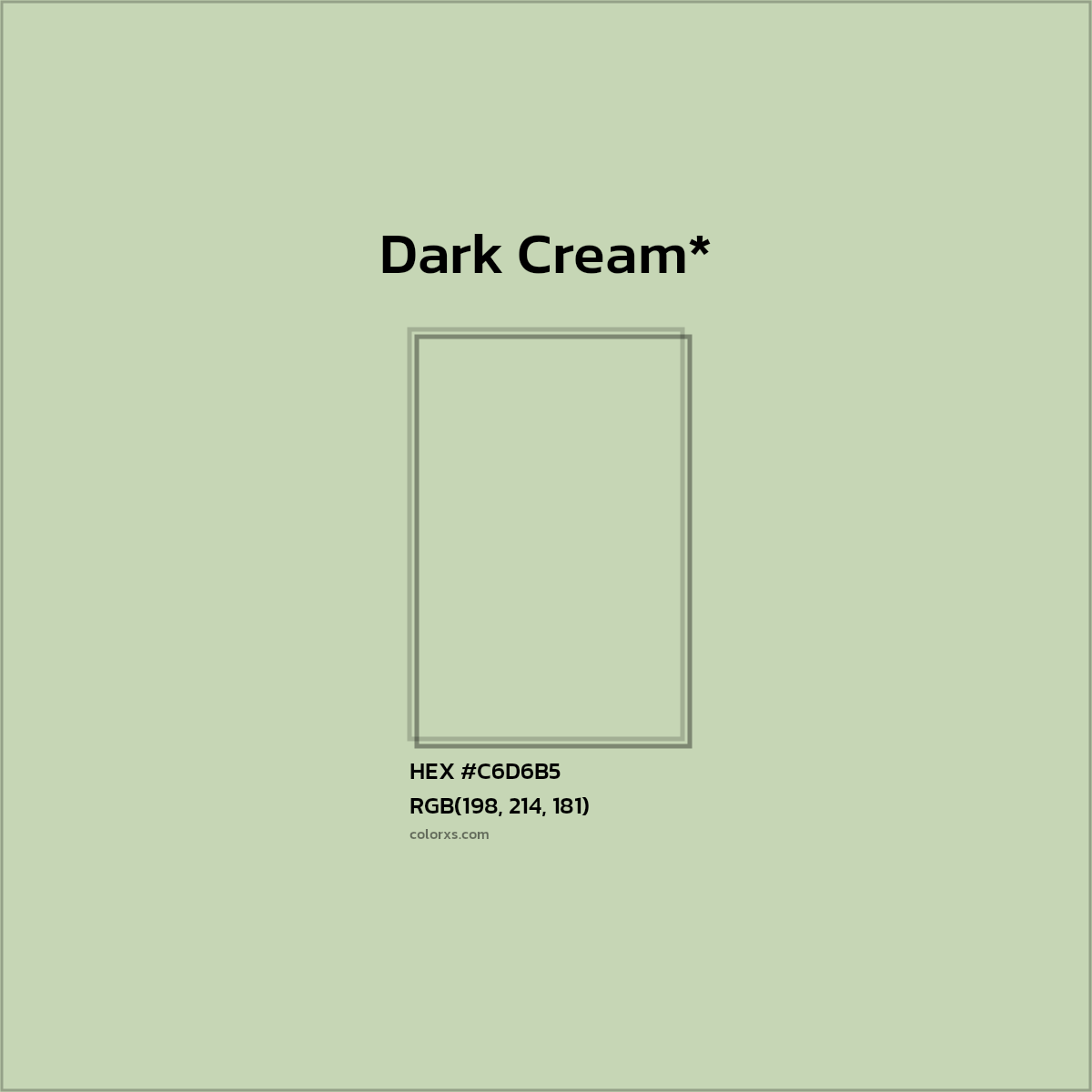HEX #C6D6B5 Color Name, Color Code, Palettes, Similar Paints, Images