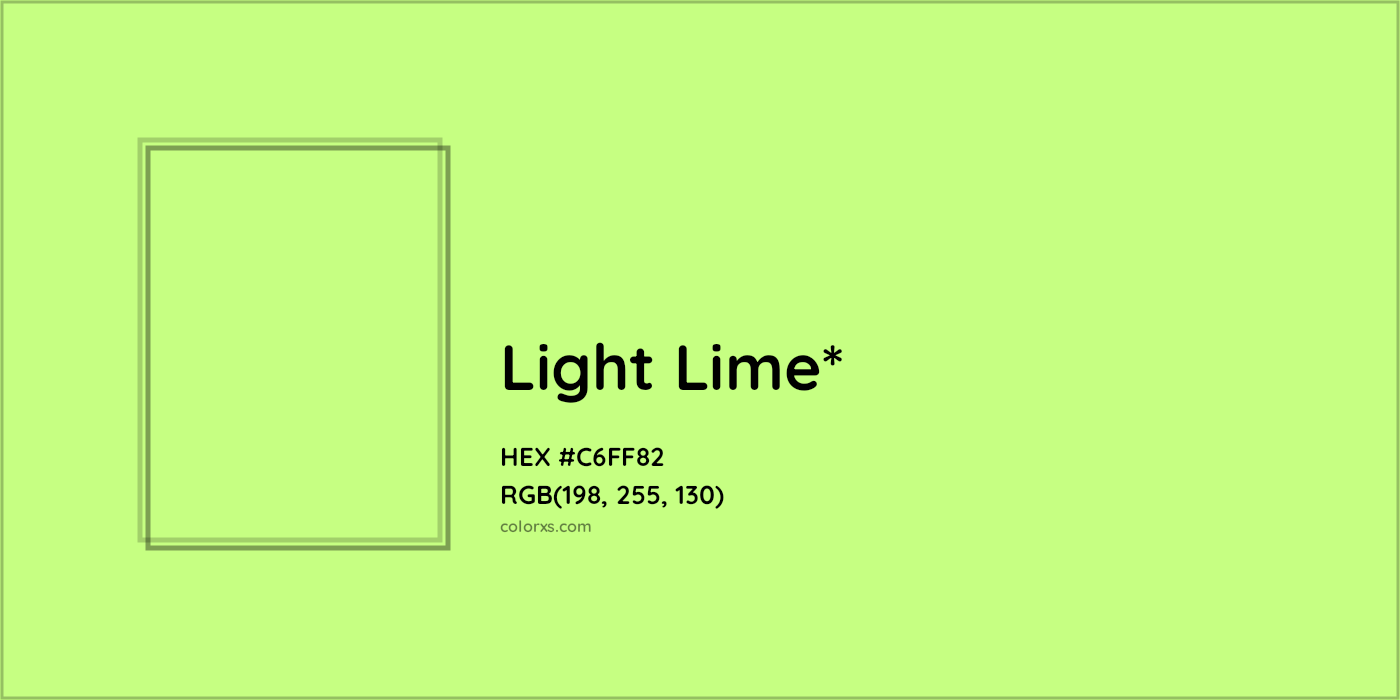 HEX #C6FF82 Color Name, Color Code, Palettes, Similar Paints, Images