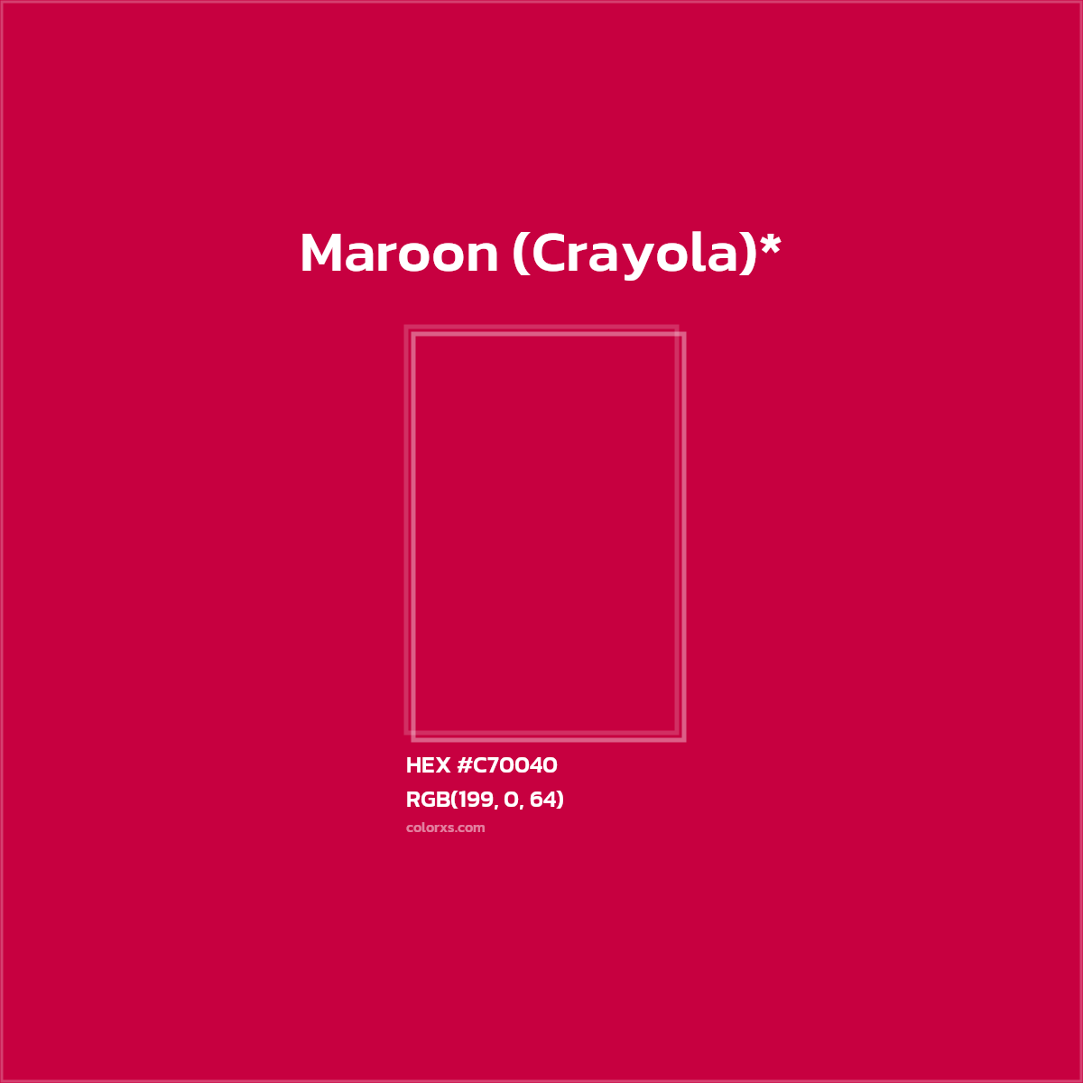 HEX #C70040 Color Name, Color Code, Palettes, Similar Paints, Images