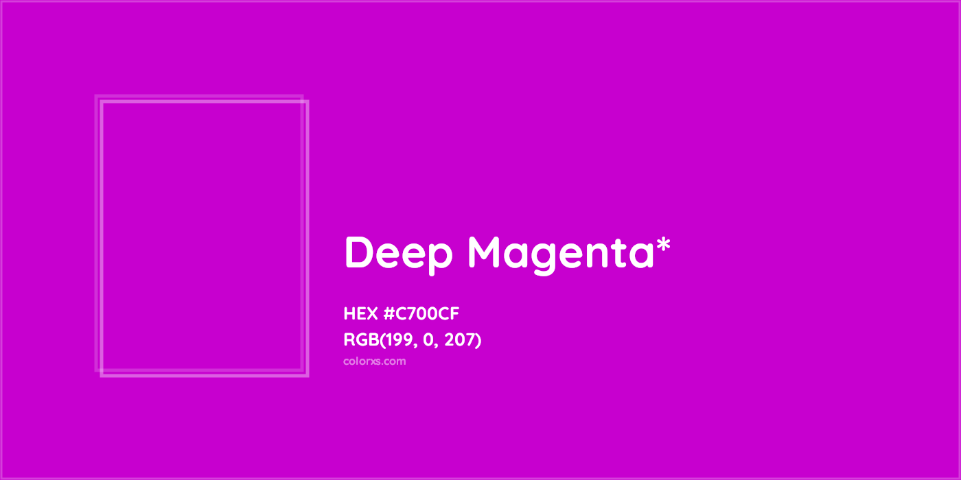 HEX #C700CF Color Name, Color Code, Palettes, Similar Paints, Images