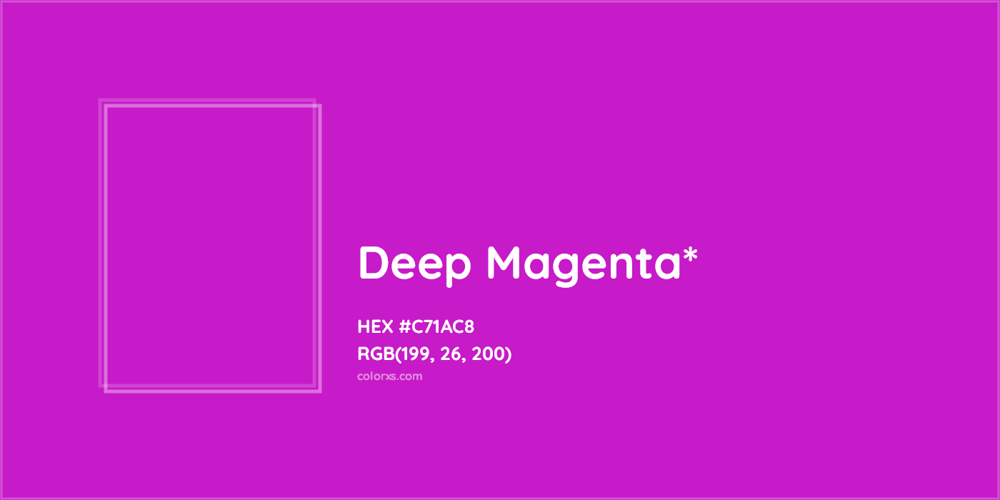 HEX #C71AC8 Color Name, Color Code, Palettes, Similar Paints, Images