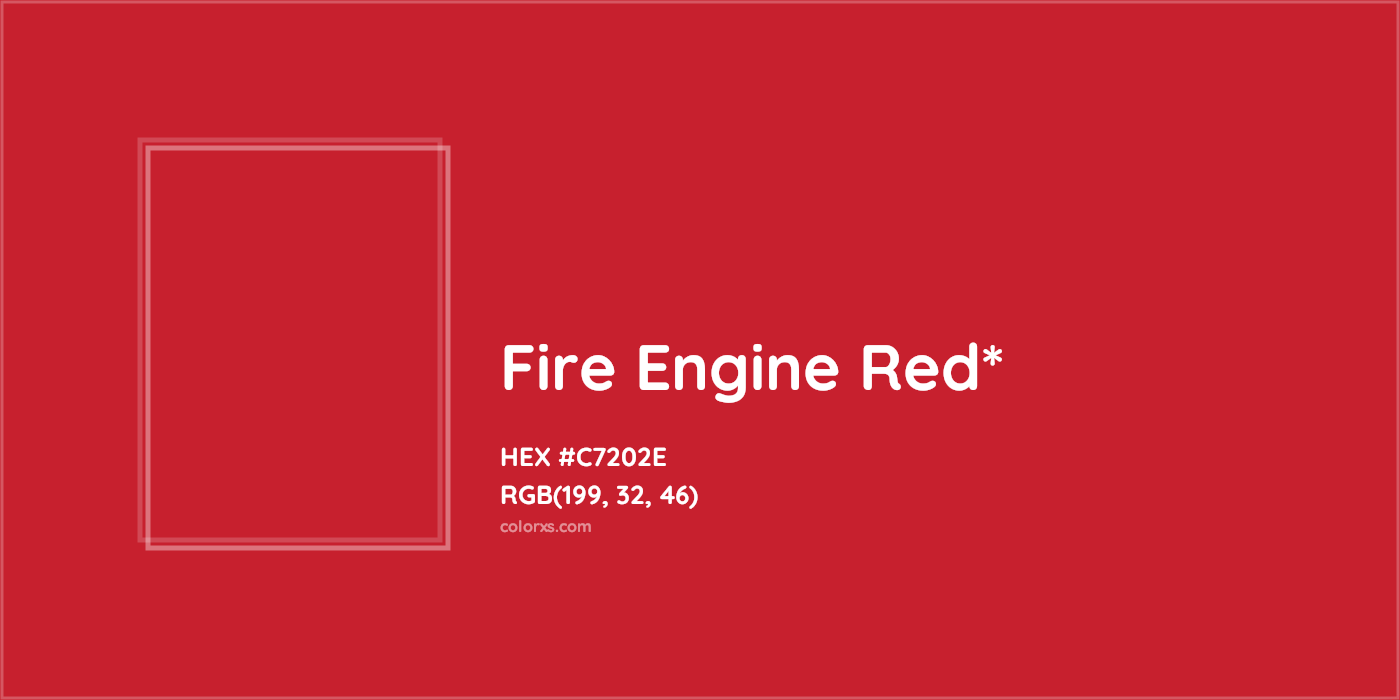 HEX #C7202E Color Name, Color Code, Palettes, Similar Paints, Images