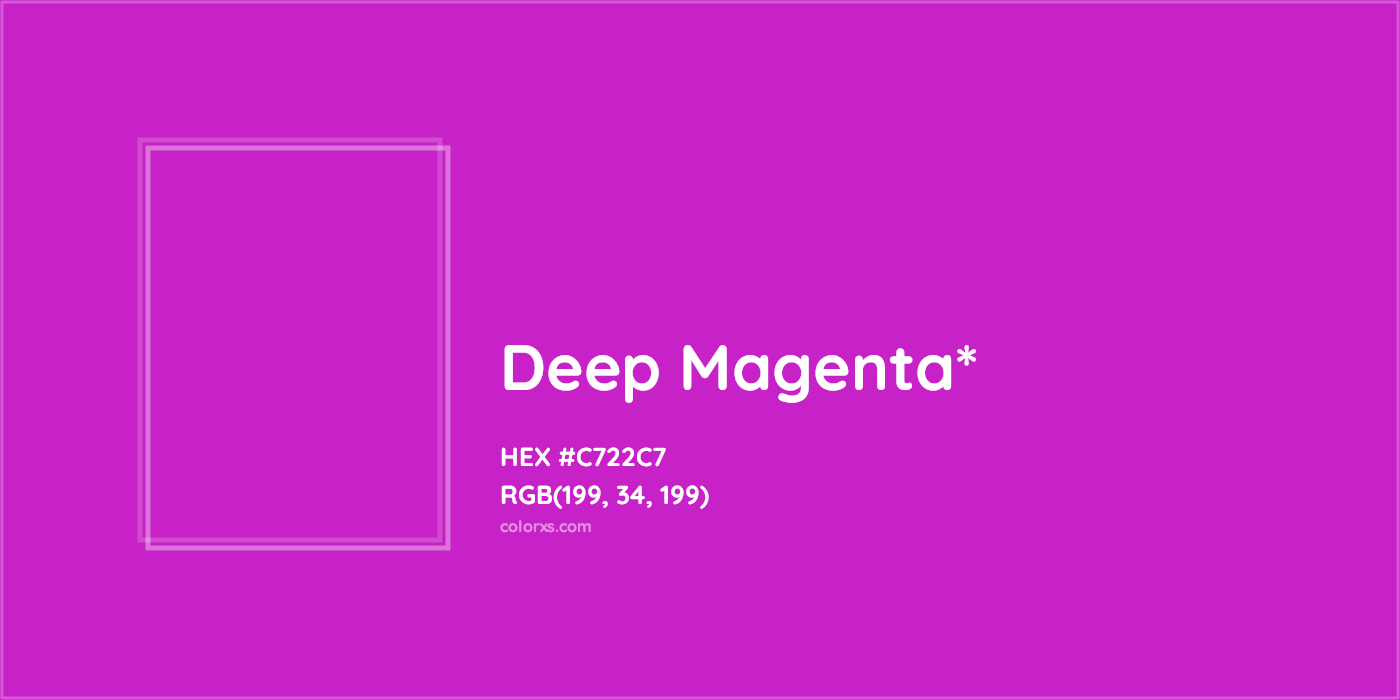 HEX #C722C7 Color Name, Color Code, Palettes, Similar Paints, Images