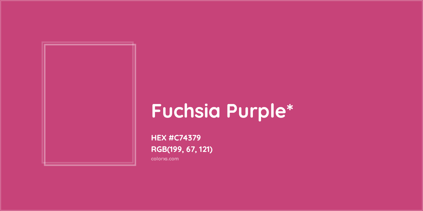 HEX #C74379 Color Name, Color Code, Palettes, Similar Paints, Images