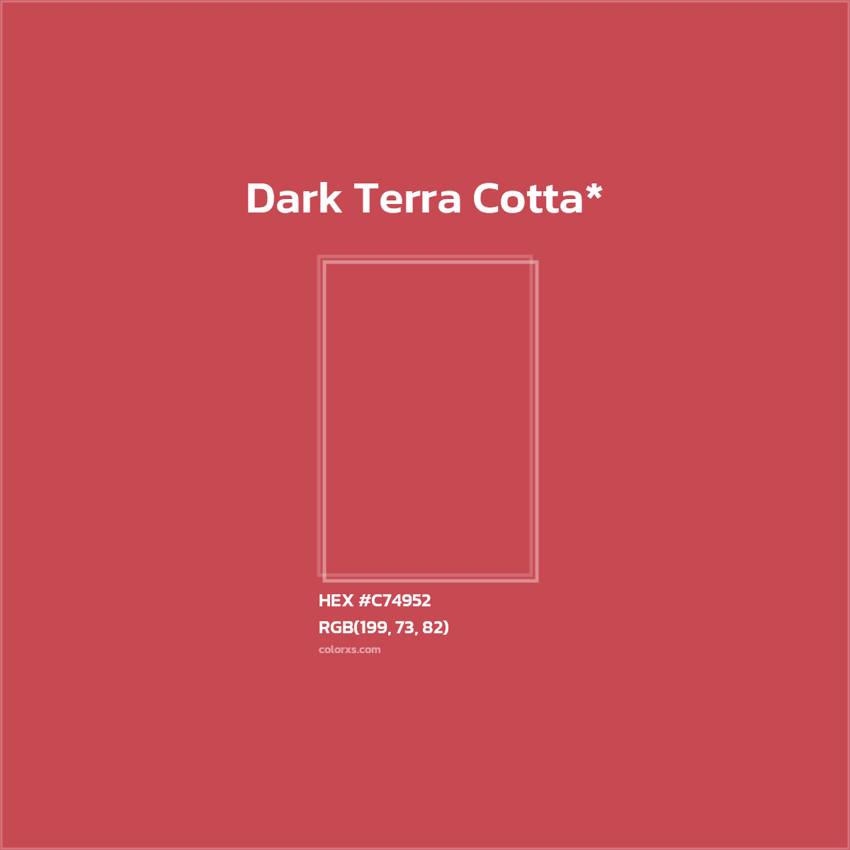 HEX #C74952 Color Name, Color Code, Palettes, Similar Paints, Images