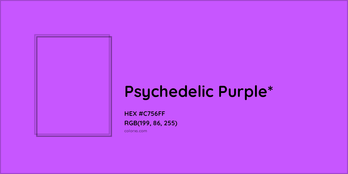 HEX #C756FF Color Name, Color Code, Palettes, Similar Paints, Images