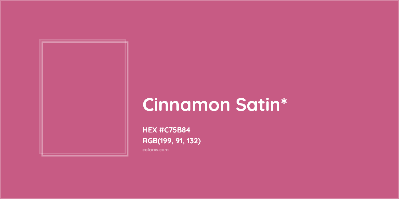 HEX #C75B84 Color Name, Color Code, Palettes, Similar Paints, Images