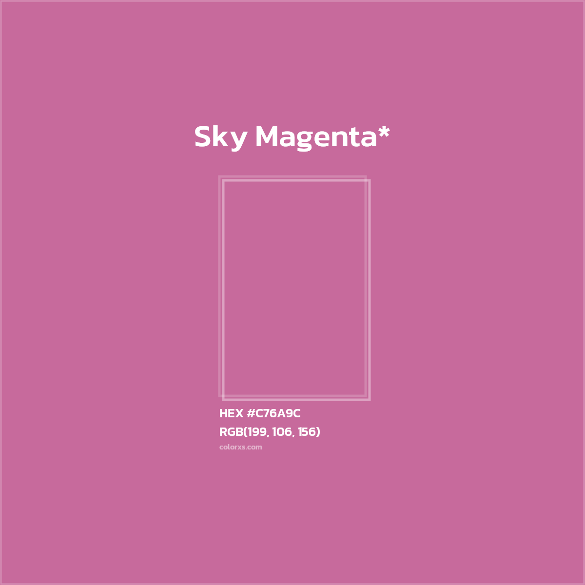 HEX #C76A9C Color Name, Color Code, Palettes, Similar Paints, Images