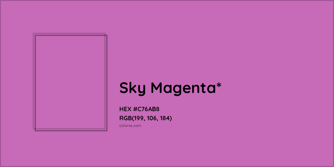 HEX #C76AB8 Color Name, Color Code, Palettes, Similar Paints, Images