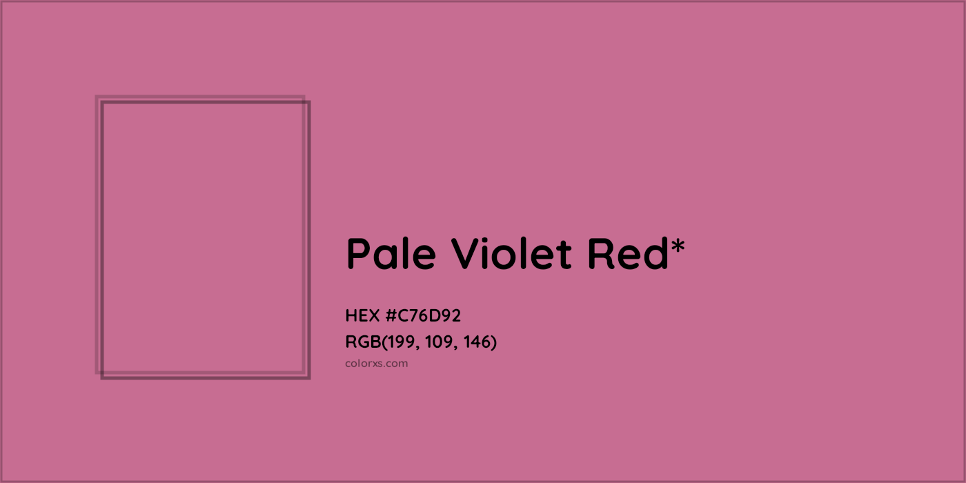 HEX #C76D92 Color Name, Color Code, Palettes, Similar Paints, Images