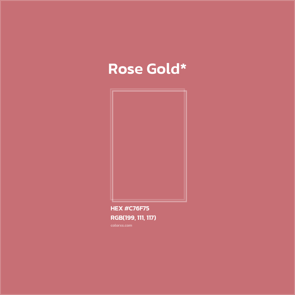 HEX #C76F75 Color Name, Color Code, Palettes, Similar Paints, Images