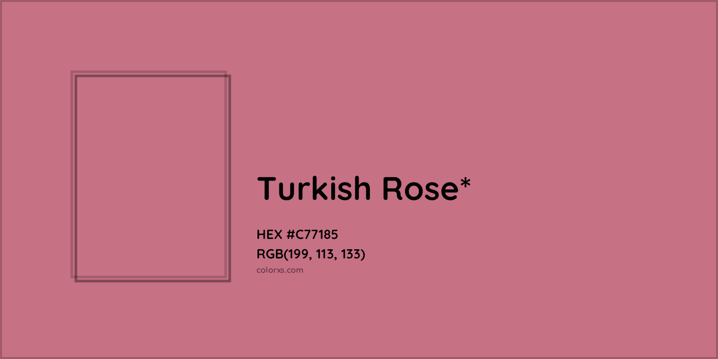 HEX #C77185 Color Name, Color Code, Palettes, Similar Paints, Images