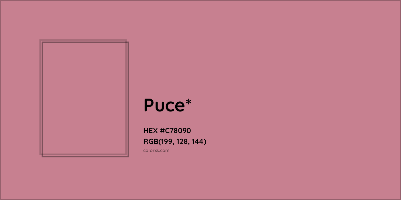 HEX #C78090 Color Name, Color Code, Palettes, Similar Paints, Images