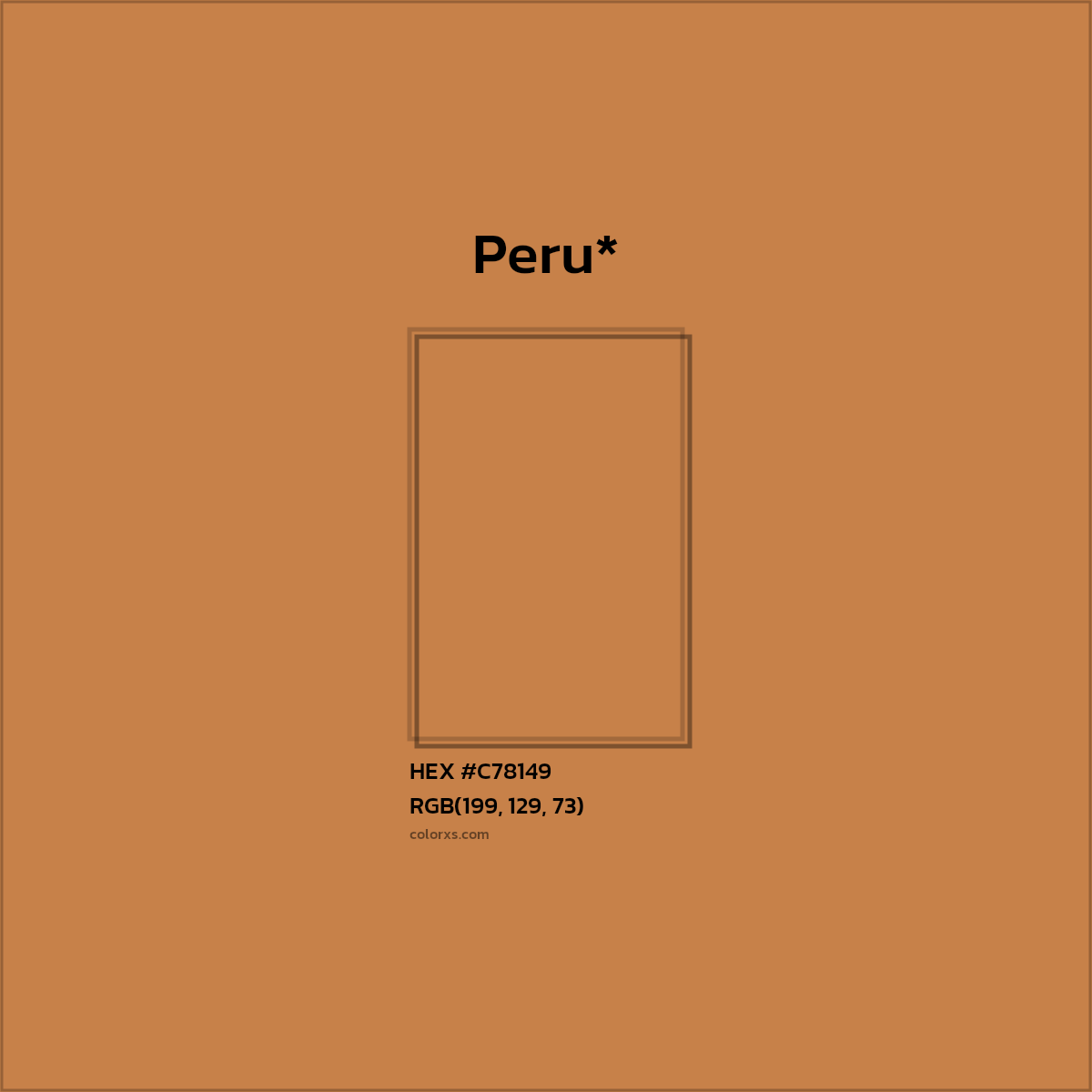 HEX #C78149 Color Name, Color Code, Palettes, Similar Paints, Images