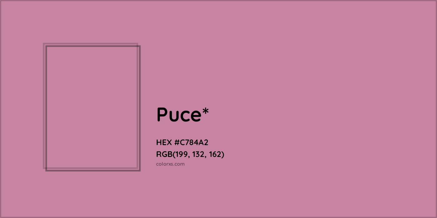 HEX #C784A2 Color Name, Color Code, Palettes, Similar Paints, Images