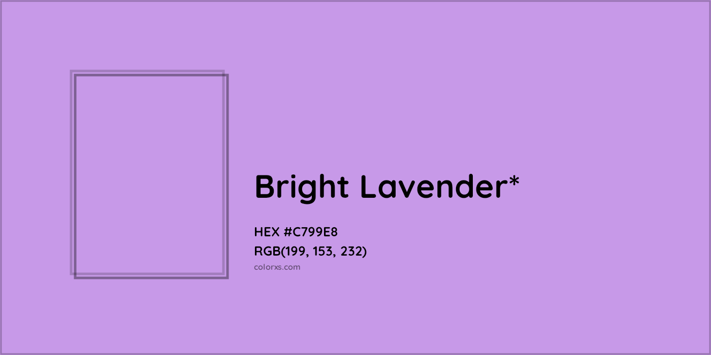 HEX #C799E8 Color Name, Color Code, Palettes, Similar Paints, Images