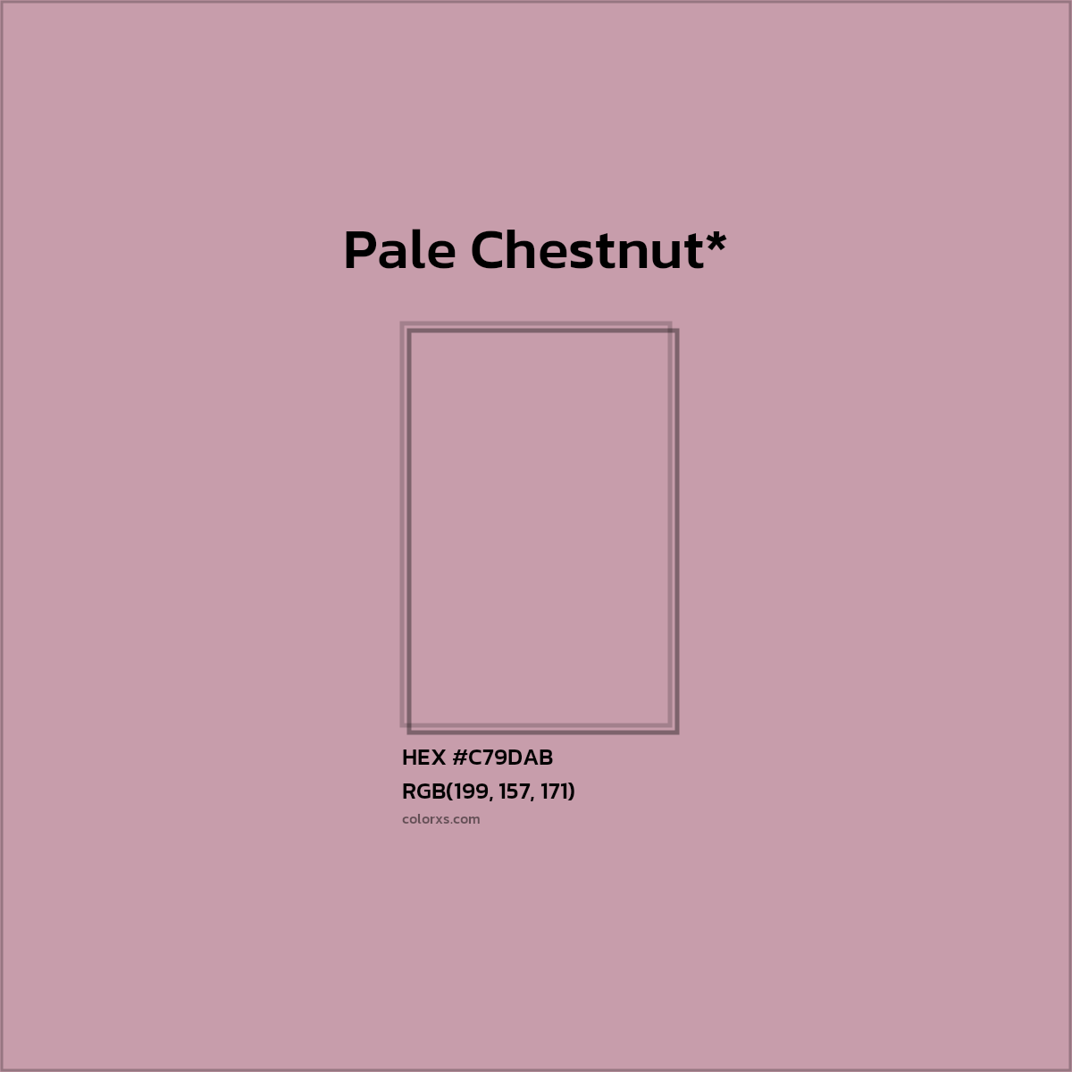 HEX #C79DAB Color Name, Color Code, Palettes, Similar Paints, Images