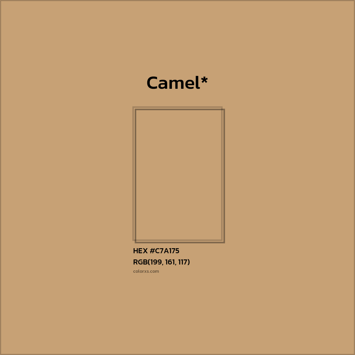HEX #C7A175 Color Name, Color Code, Palettes, Similar Paints, Images