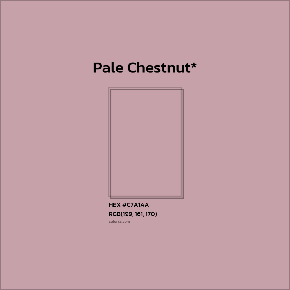 HEX #C7A1AA Color Name, Color Code, Palettes, Similar Paints, Images
