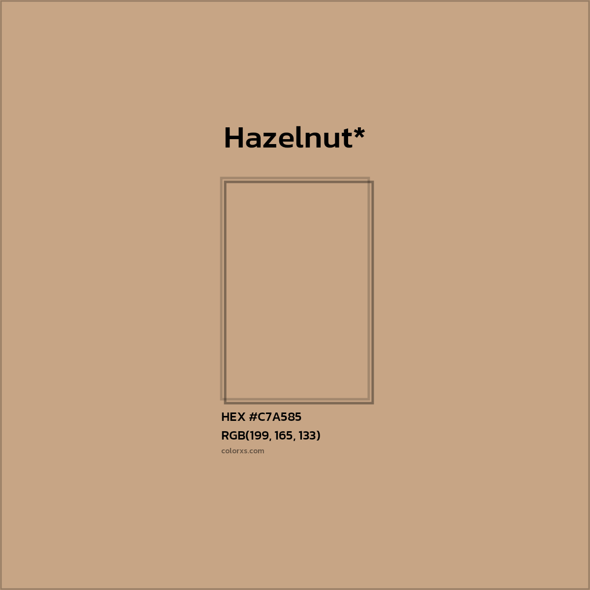 HEX #C7A585 Color Name, Color Code, Palettes, Similar Paints, Images