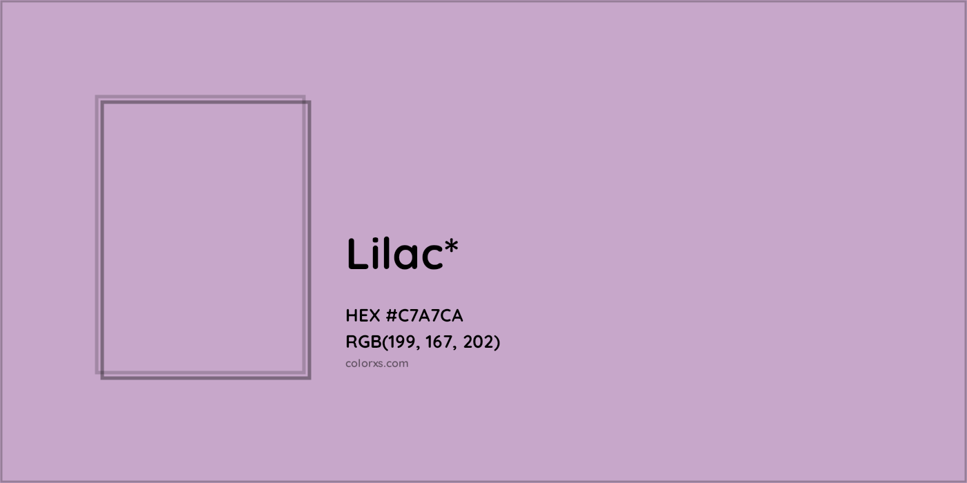 HEX #C7A7CA Color Name, Color Code, Palettes, Similar Paints, Images