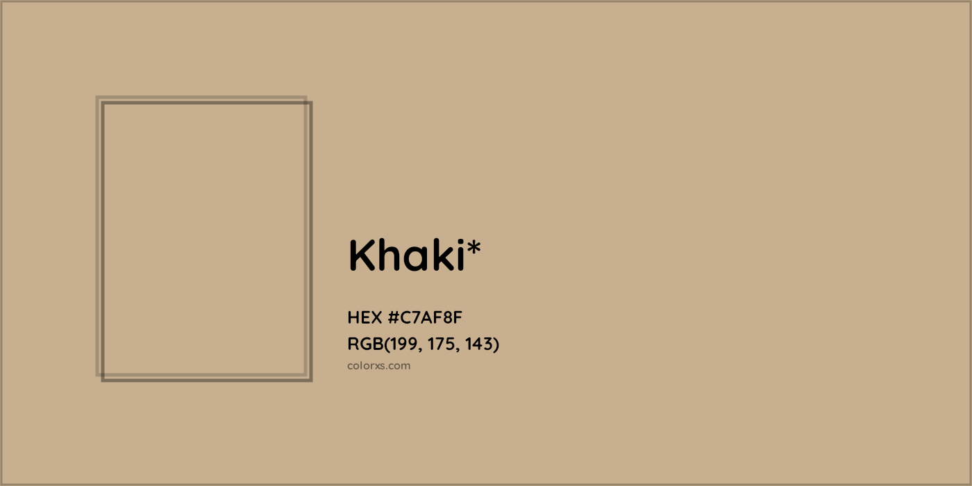 HEX #C7AF8F Color Name, Color Code, Palettes, Similar Paints, Images