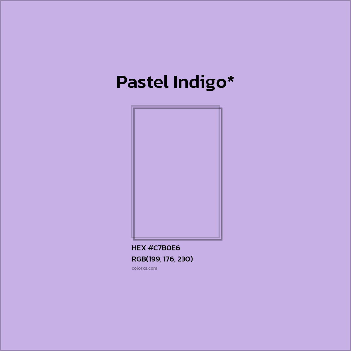 HEX #C7B0E6 Color Name, Color Code, Palettes, Similar Paints, Images