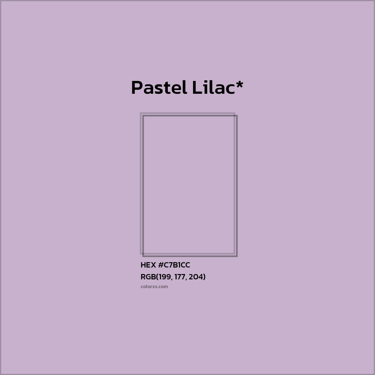 HEX #C7B1CC Color Name, Color Code, Palettes, Similar Paints, Images