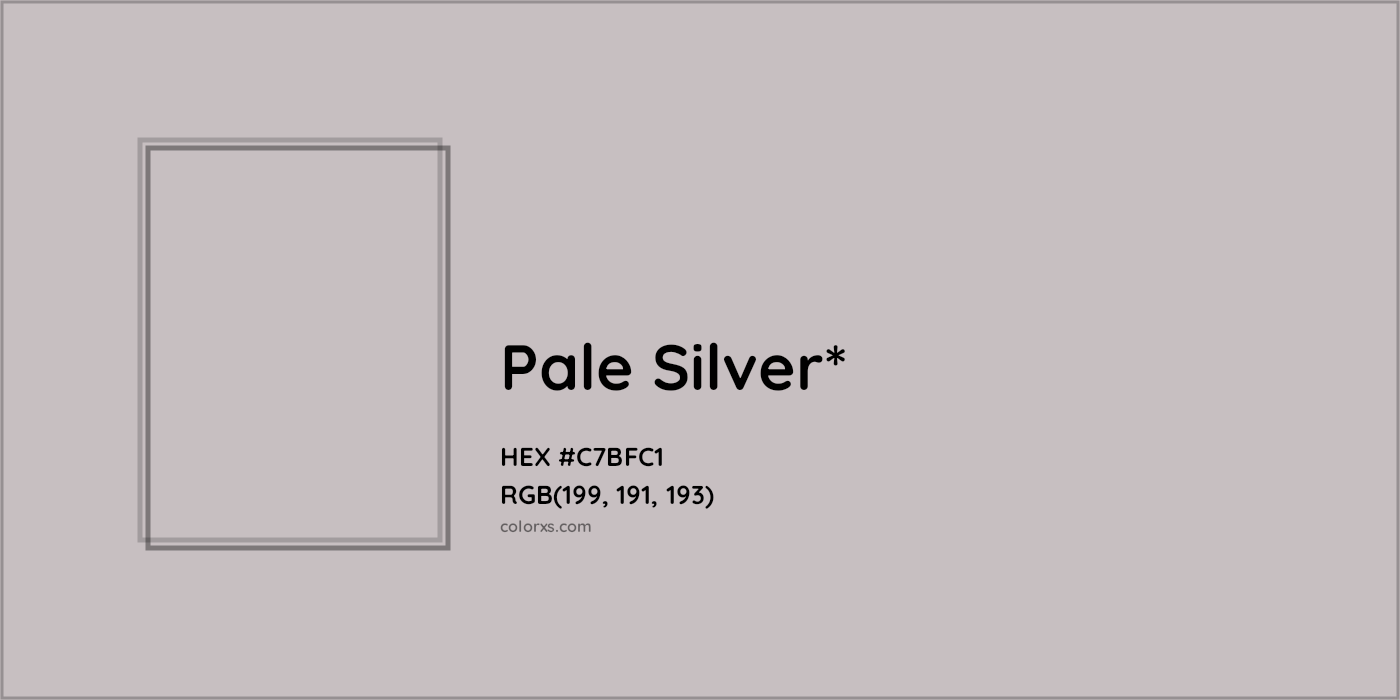 HEX #C7BFC1 Color Name, Color Code, Palettes, Similar Paints, Images
