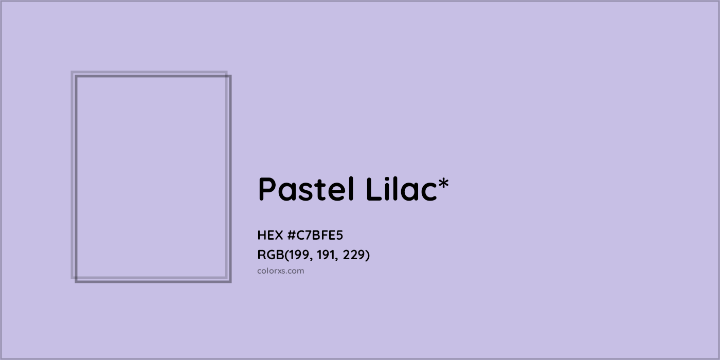 HEX #C7BFE5 Color Name, Color Code, Palettes, Similar Paints, Images