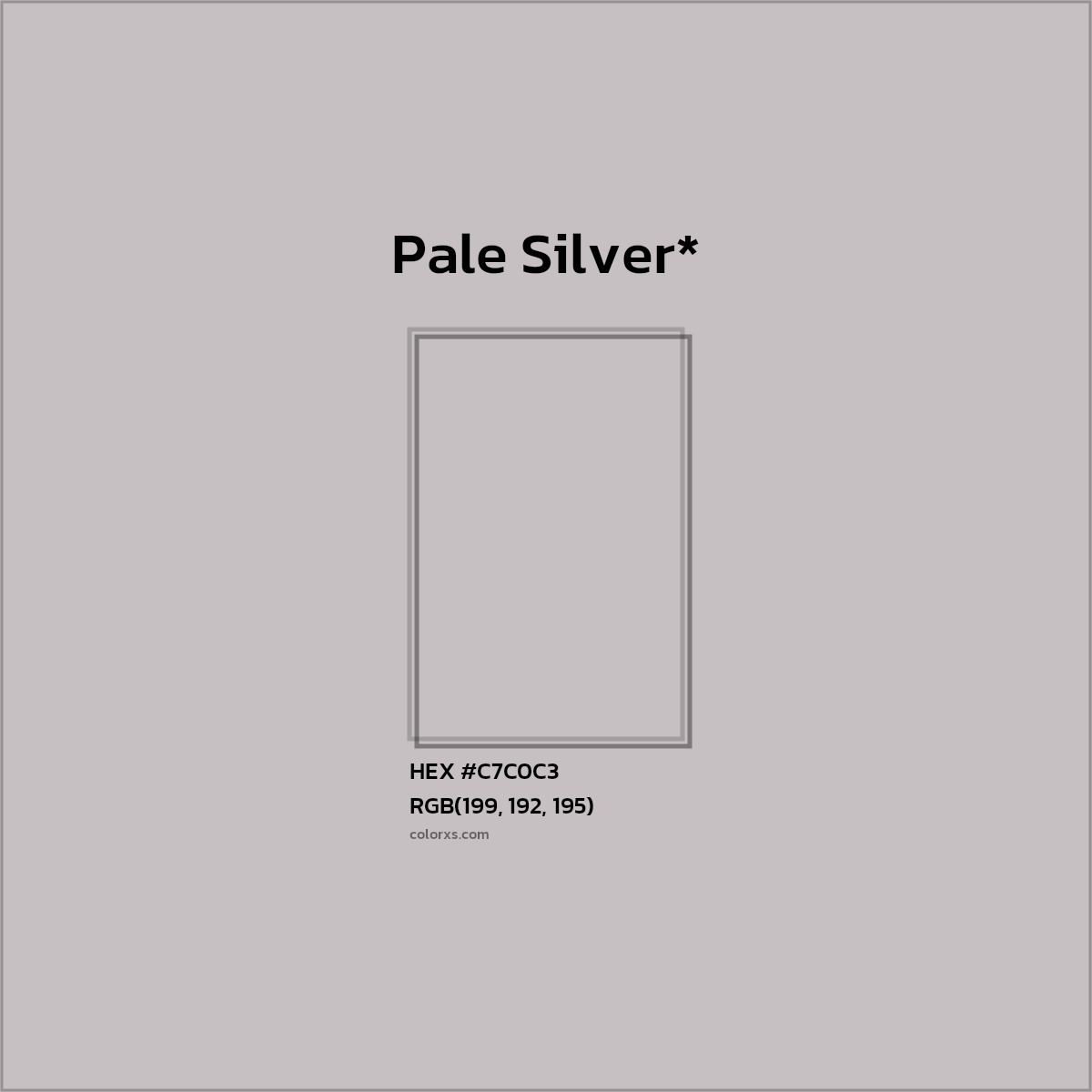HEX #C7C0C3 Color Name, Color Code, Palettes, Similar Paints, Images