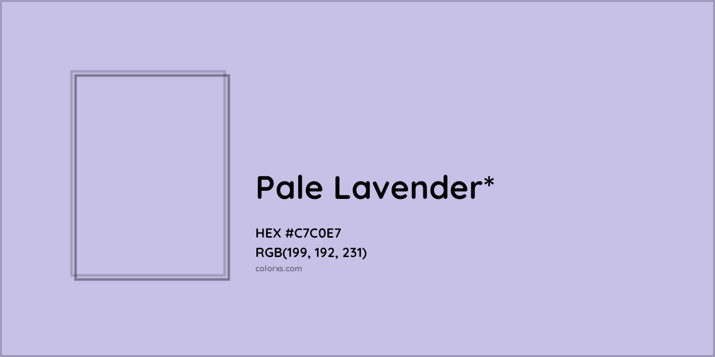 HEX #C7C0E7 Color Name, Color Code, Palettes, Similar Paints, Images