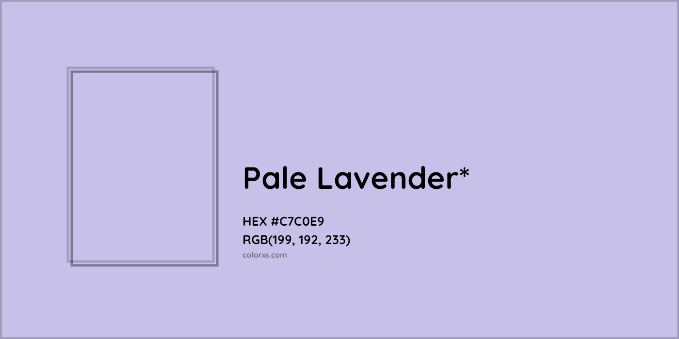 HEX #C7C0E9 Color Name, Color Code, Palettes, Similar Paints, Images