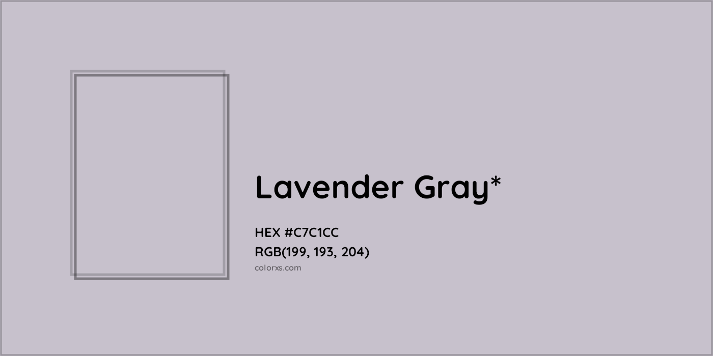 HEX #C7C1CC Color Name, Color Code, Palettes, Similar Paints, Images