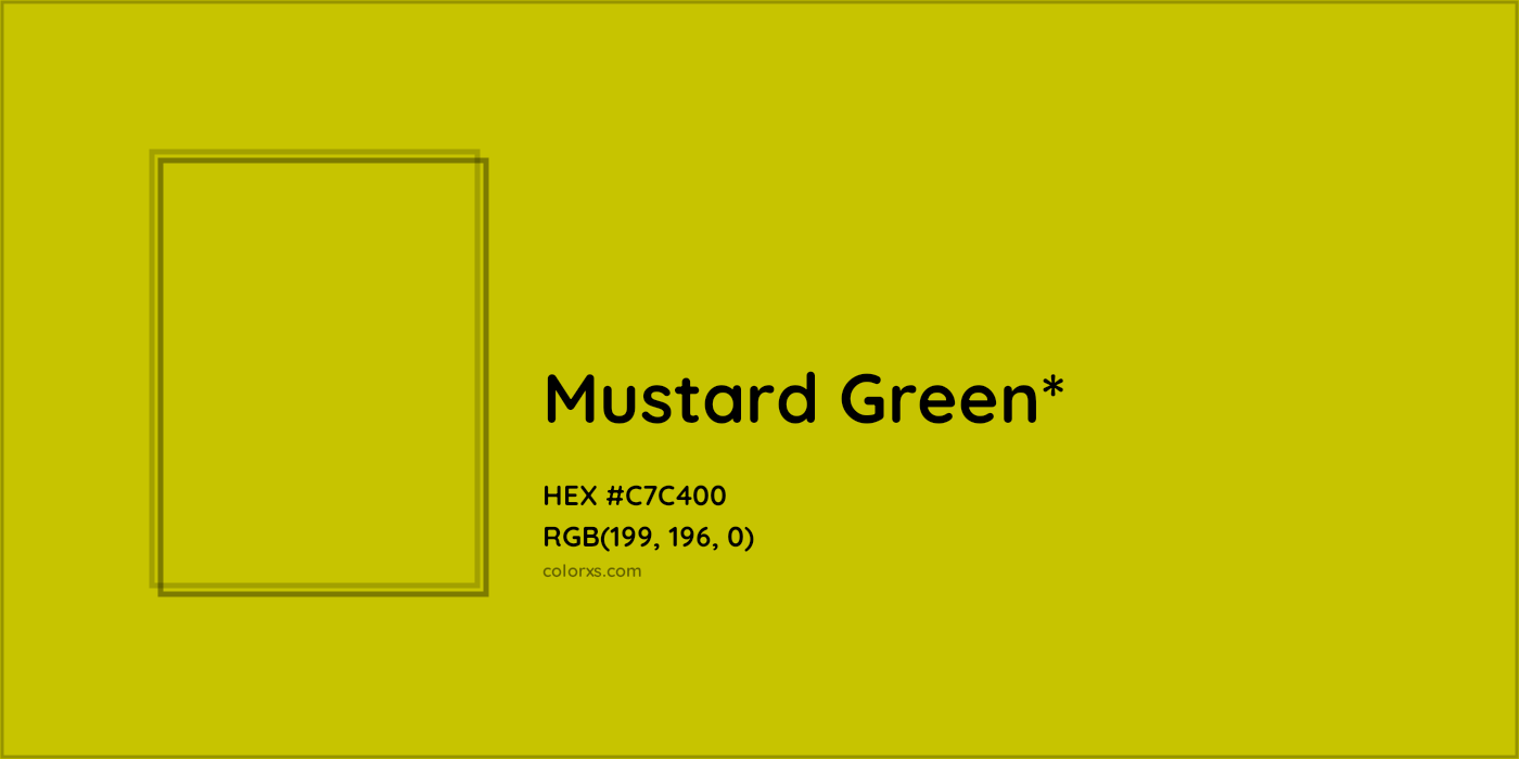 HEX #C7C400 Color Name, Color Code, Palettes, Similar Paints, Images