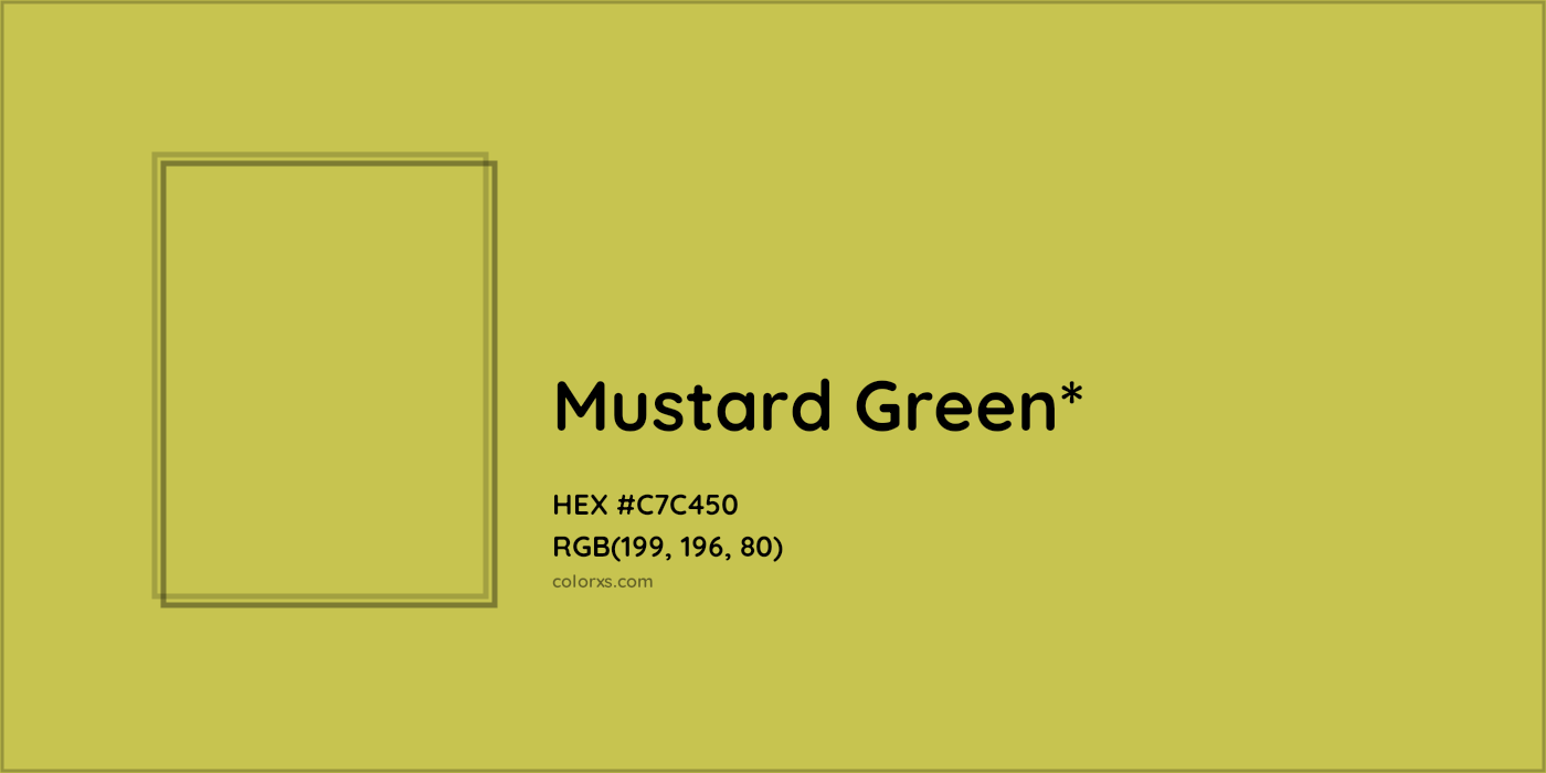 HEX #C7C450 Color Name, Color Code, Palettes, Similar Paints, Images