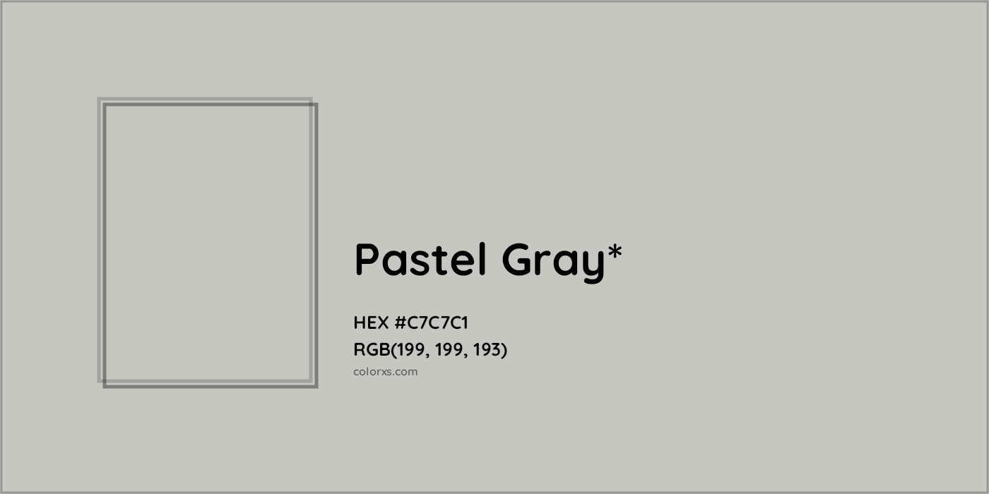 HEX #C7C7C1 Color Name, Color Code, Palettes, Similar Paints, Images