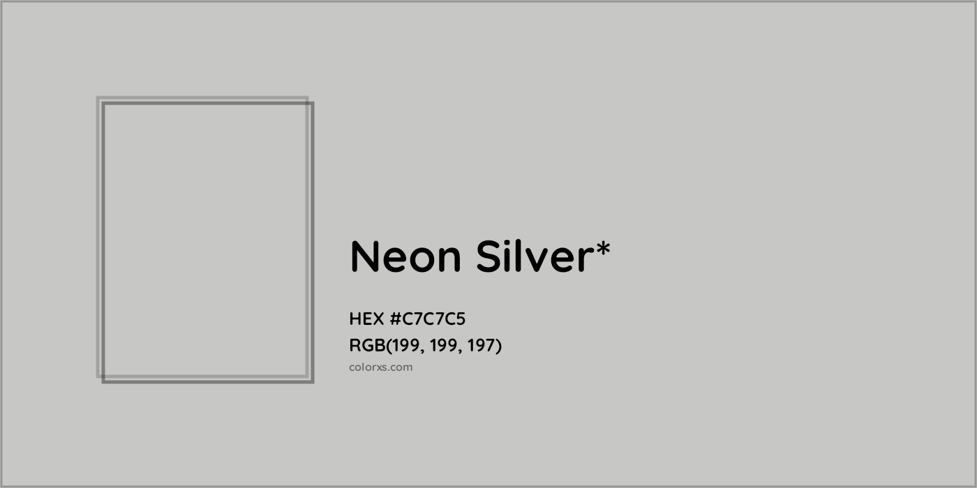 HEX #C7C7C5 Color Name, Color Code, Palettes, Similar Paints, Images