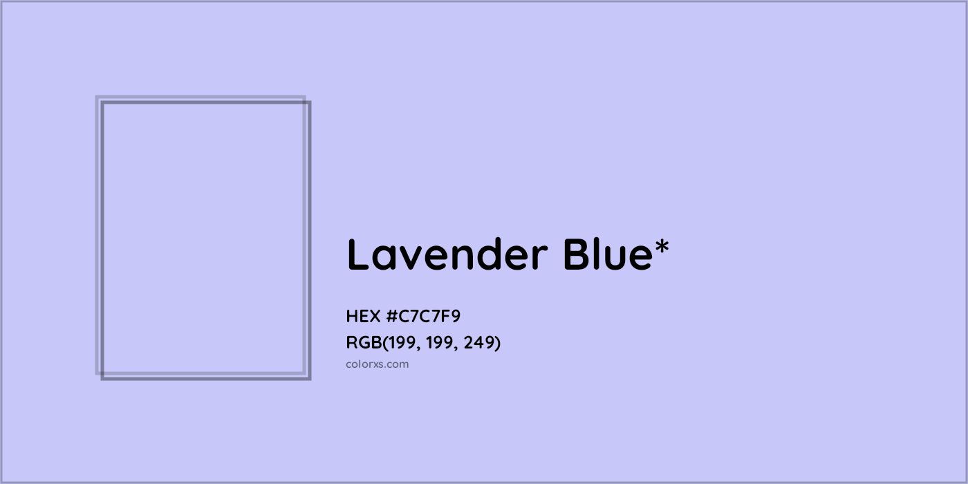 HEX #C7C7F9 Color Name, Color Code, Palettes, Similar Paints, Images